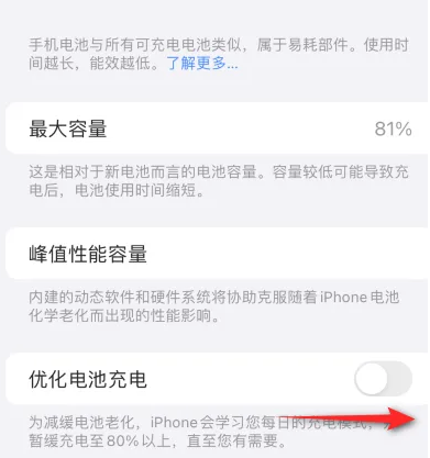 腾冲苹果15维修分享iPhone15充电到80%就充不进电了怎么办 