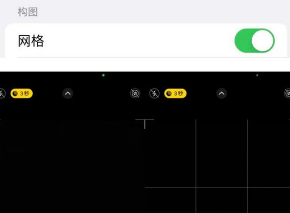 腾冲苹果手机维修网点分享iPhone如何开启九宫格构图功能