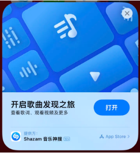 腾冲苹果14维修站分享iPhone14音乐识别功能使用方法 