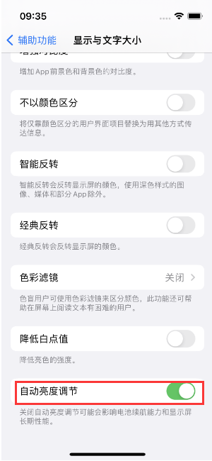 腾冲苹果15维修店分享iPhone 15 Pro系列屏幕亮度 